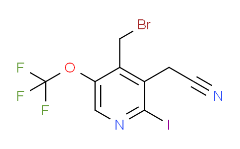 AM155960 | 1804627-16-4 | 4-(Bromomethyl)-2-iodo-5-(trifluoromethoxy)pyridine-3-acetonitrile