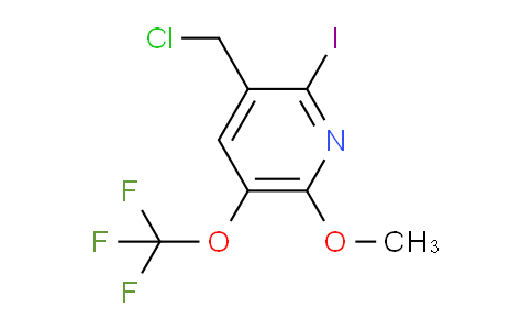 AM155964 | 1804361-01-0 | 3-(Chloromethyl)-2-iodo-6-methoxy-5-(trifluoromethoxy)pyridine