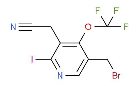 AM155966 | 1806252-30-1 | 5-(Bromomethyl)-2-iodo-4-(trifluoromethoxy)pyridine-3-acetonitrile