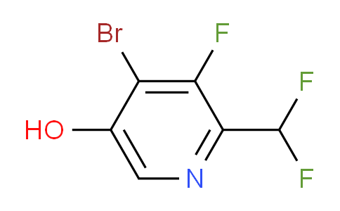 AM15597 | 1805392-71-5 | 4-Bromo-2-(difluoromethyl)-3-fluoro-5-hydroxypyridine