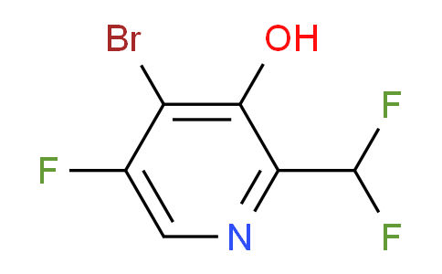 AM15598 | 1805392-82-8 | 4-Bromo-2-(difluoromethyl)-5-fluoro-3-hydroxypyridine