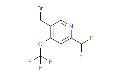 AM155989 | 1804364-16-6 | 3-(Bromomethyl)-6-(difluoromethyl)-2-iodo-4-(trifluoromethoxy)pyridine