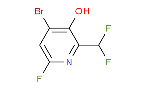 AM15599 | 1806050-69-0 | 4-Bromo-2-(difluoromethyl)-6-fluoro-3-hydroxypyridine