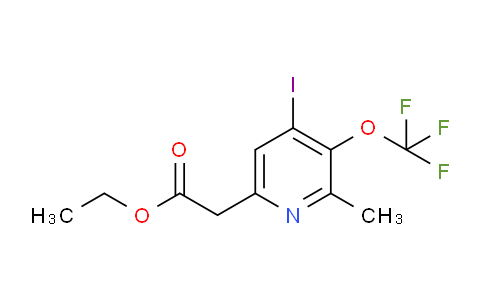 AM155991 | 1804775-97-0 | Ethyl 4-iodo-2-methyl-3-(trifluoromethoxy)pyridine-6-acetate