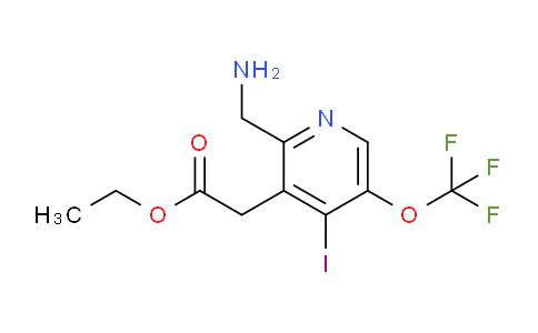 AM156016 | 1804838-54-7 | Ethyl 2-(aminomethyl)-4-iodo-5-(trifluoromethoxy)pyridine-3-acetate