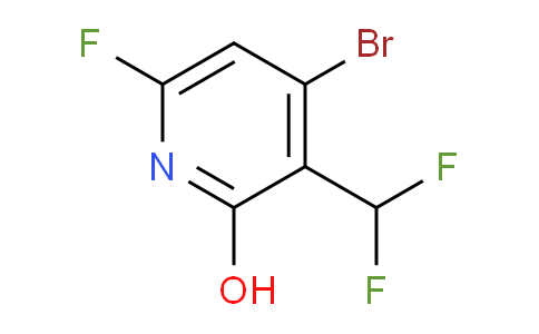 4-Bromo-3-(difluoromethyl)-6-fluoro-2-hydroxypyridine