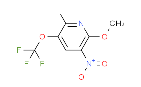 2-Iodo-6-methoxy-5-nitro-3-(trifluoromethoxy)pyridine
