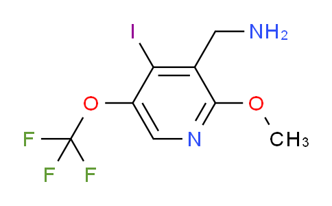 3-(Aminomethyl)-4-iodo-2-methoxy-5-(trifluoromethoxy)pyridine