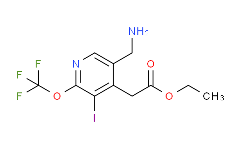 AM156037 | 1804354-04-8 | Ethyl 5-(aminomethyl)-3-iodo-2-(trifluoromethoxy)pyridine-4-acetate