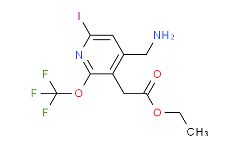 AM156046 | 1804363-21-0 | Ethyl 4-(aminomethyl)-6-iodo-2-(trifluoromethoxy)pyridine-3-acetate