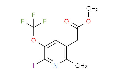 AM156051 | 1806165-26-3 | Methyl 2-iodo-6-methyl-3-(trifluoromethoxy)pyridine-5-acetate