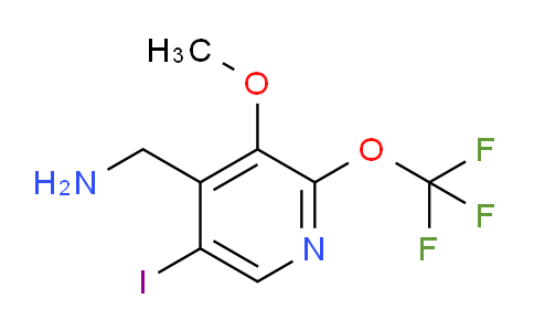4-(Aminomethyl)-5-iodo-3-methoxy-2-(trifluoromethoxy)pyridine
