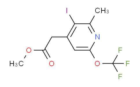 AM156062 | 1804364-98-4 | Methyl 3-iodo-2-methyl-6-(trifluoromethoxy)pyridine-4-acetate