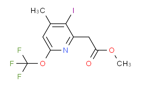 AM156065 | 1804346-19-7 | Methyl 3-iodo-4-methyl-6-(trifluoromethoxy)pyridine-2-acetate