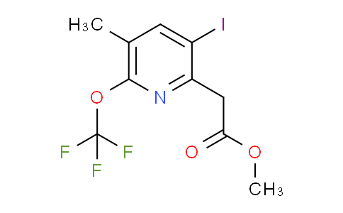 AM156072 | 1804837-16-8 | Methyl 3-iodo-5-methyl-6-(trifluoromethoxy)pyridine-2-acetate
