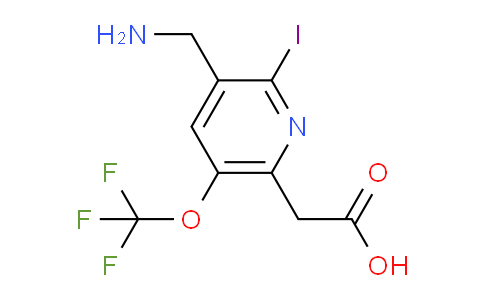 AM156074 | 1804353-94-3 | 3-(Aminomethyl)-2-iodo-5-(trifluoromethoxy)pyridine-6-acetic acid