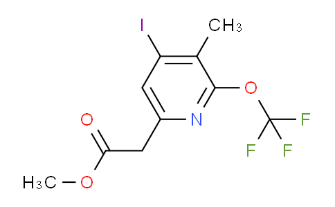 AM156076 | 1804479-54-6 | Methyl 4-iodo-3-methyl-2-(trifluoromethoxy)pyridine-6-acetate