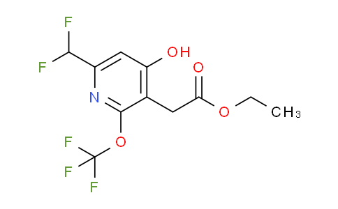 AM156078 | 1804835-57-1 | Ethyl 6-(difluoromethyl)-4-hydroxy-2-(trifluoromethoxy)pyridine-3-acetate