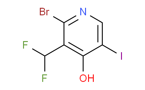 AM15608 | 1805168-02-8 | 2-Bromo-3-(difluoromethyl)-4-hydroxy-5-iodopyridine