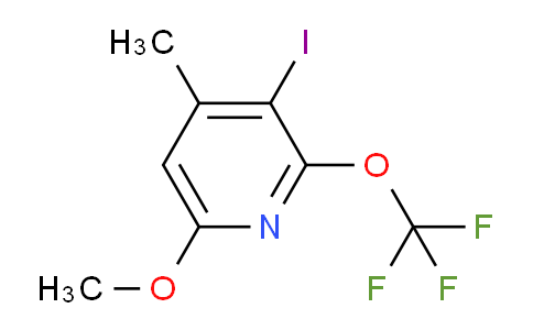 AM156083 | 1805925-53-4 | 3-Iodo-6-methoxy-4-methyl-2-(trifluoromethoxy)pyridine