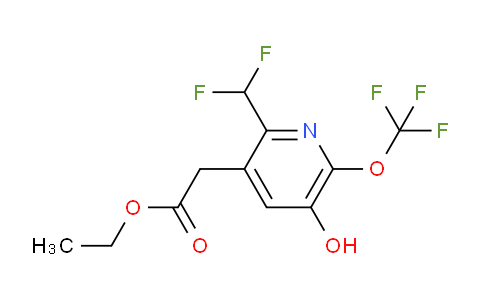 AM156084 | 1806160-80-4 | Ethyl 2-(difluoromethyl)-5-hydroxy-6-(trifluoromethoxy)pyridine-3-acetate