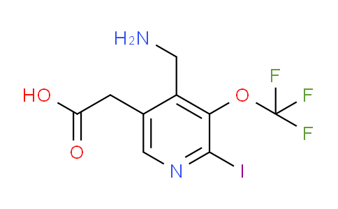 AM156085 | 1804838-27-4 | 4-(Aminomethyl)-2-iodo-3-(trifluoromethoxy)pyridine-5-acetic acid