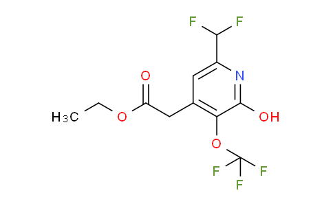 AM156088 | 1806160-87-1 | Ethyl 6-(difluoromethyl)-2-hydroxy-3-(trifluoromethoxy)pyridine-4-acetate