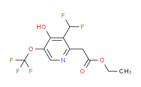 AM156094 | 1804829-92-2 | Ethyl 3-(difluoromethyl)-4-hydroxy-5-(trifluoromethoxy)pyridine-2-acetate