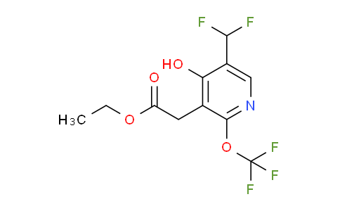 AM156096 | 1804346-33-5 | Ethyl 5-(difluoromethyl)-4-hydroxy-2-(trifluoromethoxy)pyridine-3-acetate