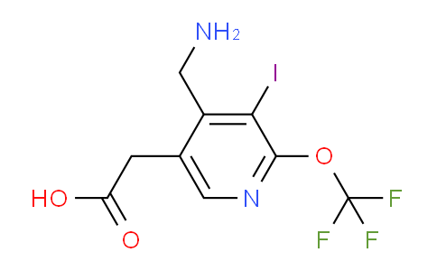 AM156097 | 1804852-98-9 | 4-(Aminomethyl)-3-iodo-2-(trifluoromethoxy)pyridine-5-acetic acid