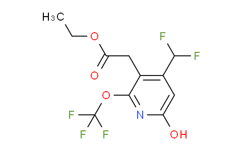 AM156103 | 1806728-81-3 | Ethyl 4-(difluoromethyl)-6-hydroxy-2-(trifluoromethoxy)pyridine-3-acetate