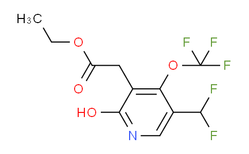 AM156107 | 1803963-66-7 | Ethyl 5-(difluoromethyl)-2-hydroxy-4-(trifluoromethoxy)pyridine-3-acetate