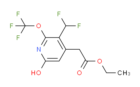 AM156108 | 1804359-77-0 | Ethyl 3-(difluoromethyl)-6-hydroxy-2-(trifluoromethoxy)pyridine-4-acetate