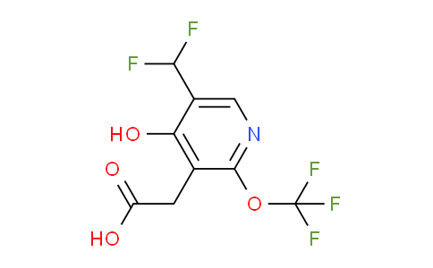 AM156113 | 1804648-02-9 | 5-(Difluoromethyl)-4-hydroxy-2-(trifluoromethoxy)pyridine-3-acetic acid