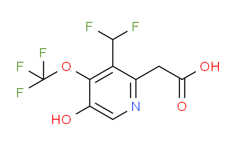 AM156117 | 1806729-41-8 | 3-(Difluoromethyl)-5-hydroxy-4-(trifluoromethoxy)pyridine-2-acetic acid