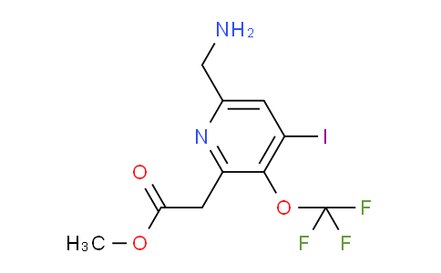 AM156118 | 1806136-86-6 | Methyl 6-(aminomethyl)-4-iodo-3-(trifluoromethoxy)pyridine-2-acetate