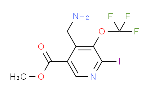 AM156120 | 1804841-28-8 | Methyl 4-(aminomethyl)-2-iodo-3-(trifluoromethoxy)pyridine-5-carboxylate