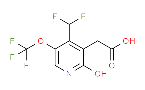 AM156124 | 1803962-93-7 | 4-(Difluoromethyl)-2-hydroxy-5-(trifluoromethoxy)pyridine-3-acetic acid