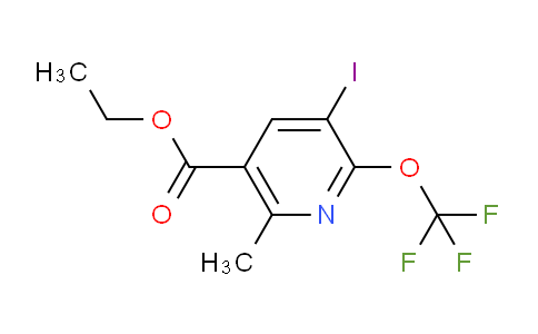AM156130 | 1806735-35-2 | Ethyl 3-iodo-6-methyl-2-(trifluoromethoxy)pyridine-5-carboxylate