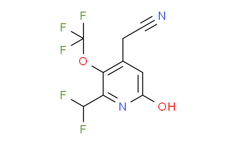AM156134 | 1804796-73-3 | 2-(Difluoromethyl)-6-hydroxy-3-(trifluoromethoxy)pyridine-4-acetonitrile