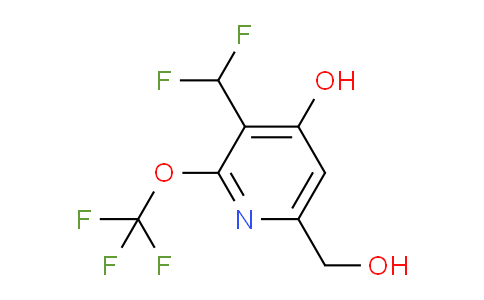 AM156136 | 1804796-92-6 | 3-(Difluoromethyl)-4-hydroxy-2-(trifluoromethoxy)pyridine-6-methanol