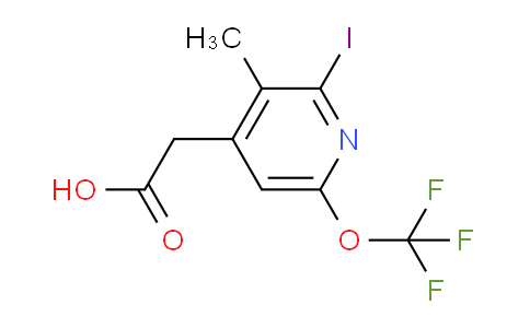 AM156138 | 1805941-99-4 | 2-Iodo-3-methyl-6-(trifluoromethoxy)pyridine-4-acetic acid