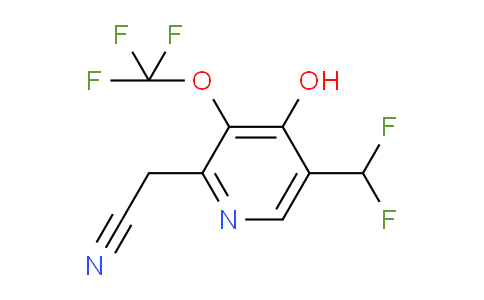 AM156142 | 1804347-16-7 | 5-(Difluoromethyl)-4-hydroxy-3-(trifluoromethoxy)pyridine-2-acetonitrile