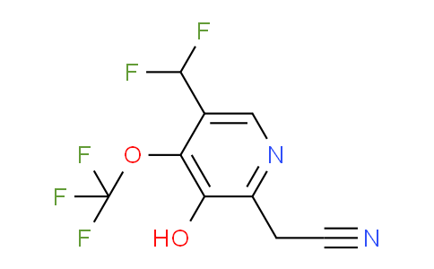 AM156147 | 1804347-21-4 | 5-(Difluoromethyl)-3-hydroxy-4-(trifluoromethoxy)pyridine-2-acetonitrile