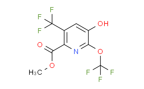 AM156149 | 1806725-87-0 | Methyl 3-hydroxy-2-(trifluoromethoxy)-5-(trifluoromethyl)pyridine-6-carboxylate