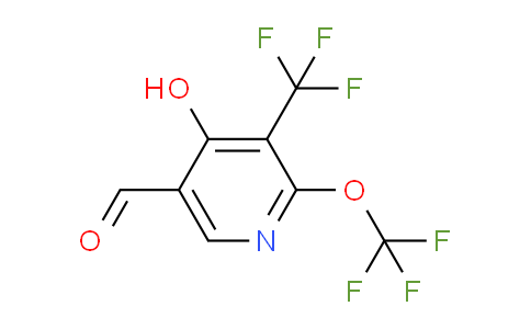 AM156153 | 1804342-31-1 | 4-Hydroxy-2-(trifluoromethoxy)-3-(trifluoromethyl)pyridine-5-carboxaldehyde
