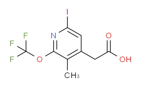 AM156160 | 1806164-98-6 | 6-Iodo-3-methyl-2-(trifluoromethoxy)pyridine-4-acetic acid