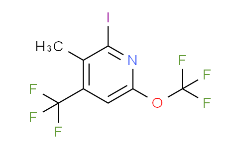 AM156162 | 1806740-10-2 | 2-Iodo-3-methyl-6-(trifluoromethoxy)-4-(trifluoromethyl)pyridine