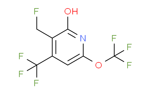 AM156165 | 1804365-20-5 | 3-(Fluoromethyl)-2-hydroxy-6-(trifluoromethoxy)-4-(trifluoromethyl)pyridine