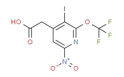 AM156167 | 1804644-48-1 | 3-Iodo-6-nitro-2-(trifluoromethoxy)pyridine-4-acetic acid